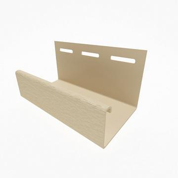 H-профиль Holzblok 3м Светло-бежевый Holzplast