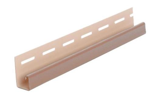 Аксессуары J-профиль (бежевый, св-бежевый) 2,4 Holzplast
