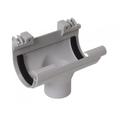 Воронка желоба компенсир. D=80mm для водосточной системы Nicoll LG25 125x80mm