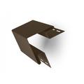 Внешний угол Holzblok 3м Темный орех Holzplast