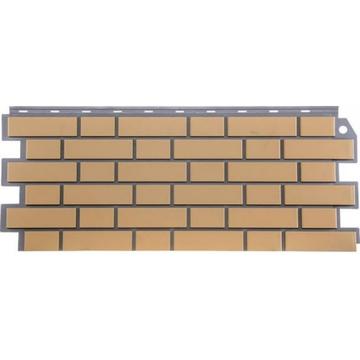 Фасадная панель КИРПИЧ Песочный Holzplast
